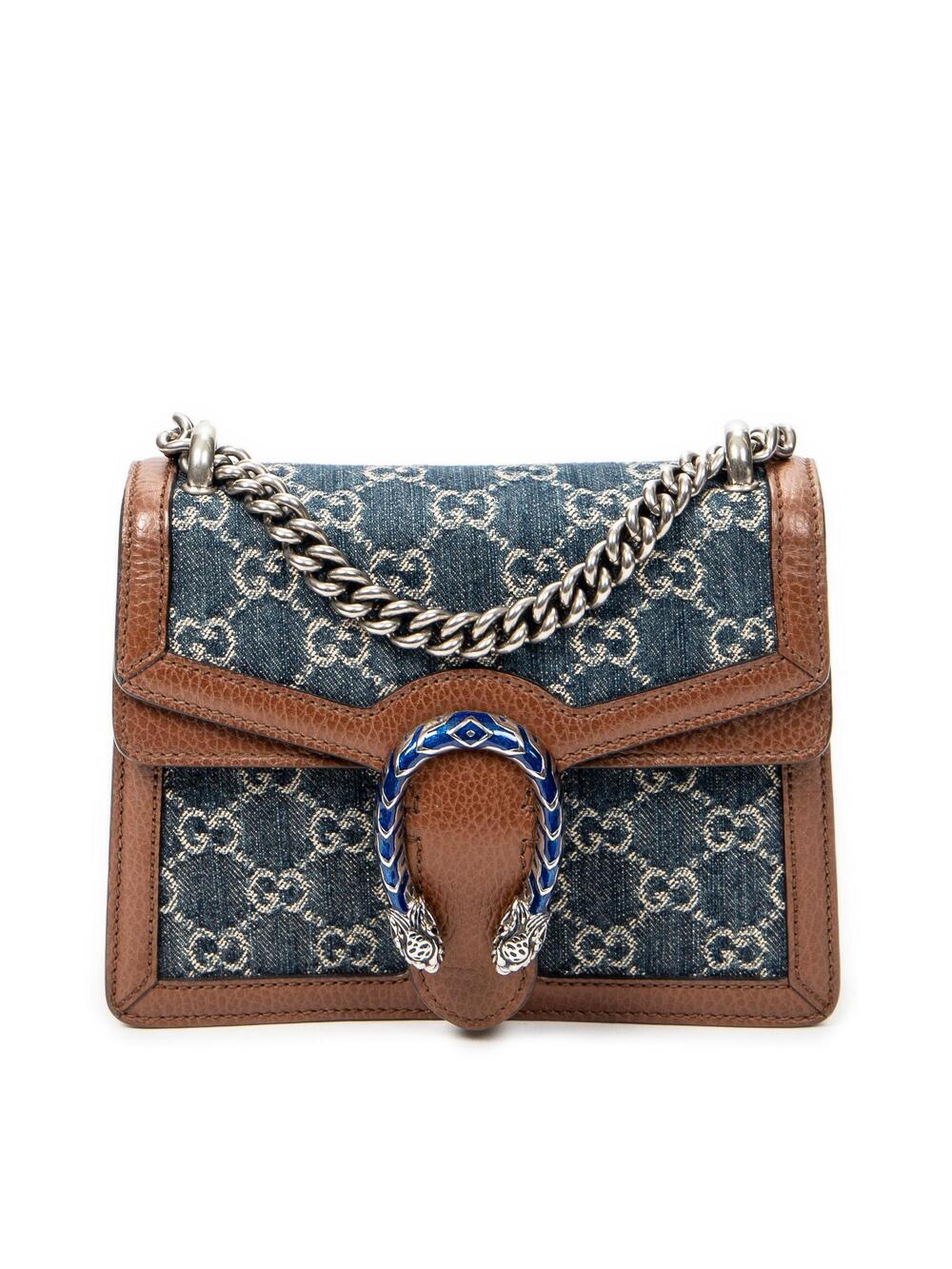 Gucci Dionysus Bag Gg Denim Mini #311172G11B